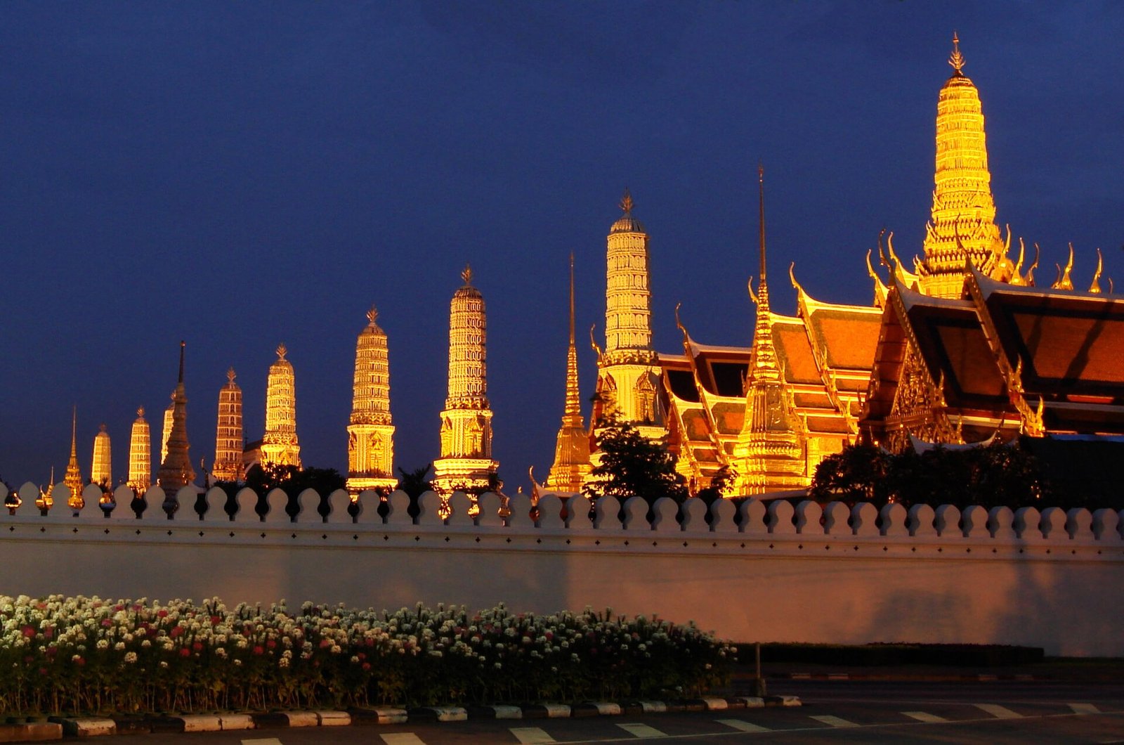 Golden temples of Thailand